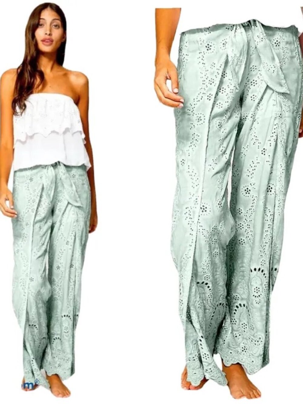 Young Fabulous & Broke Eyelet Geneva Pants